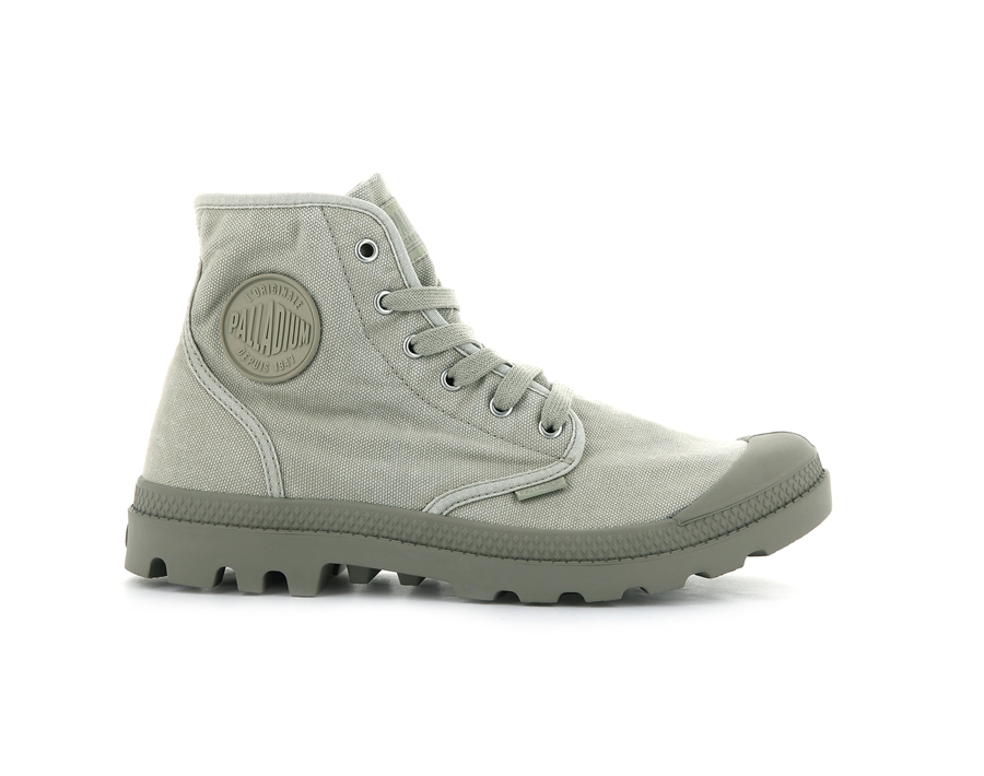 Palladium Pampa Hi Light Green | OFR8555YX